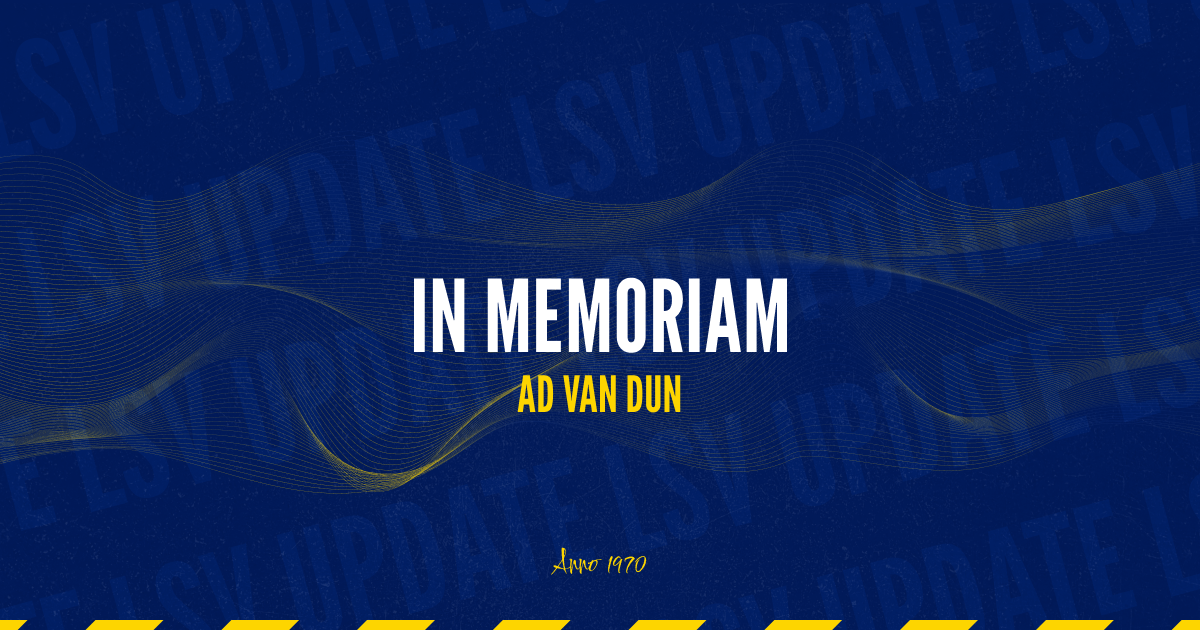 In Memoriam: Ad van Dun